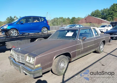 1983 Buick Lesabre Limited from USA, damaged, VIN 1G4AP37Y8DX493822